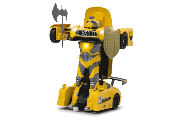 1:14 Jamara 410029 RC Auto Mercedes-Benz AMG GT3 - Transformer - Geel - 2,4GHz - Jam410029 17 - JAM410029