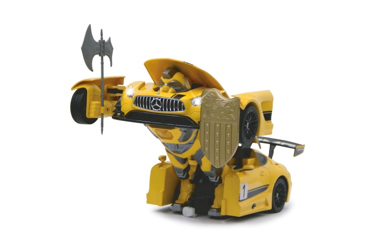 1:14 Jamara 410029 RC Auto Mercedes-Benz AMG GT3 - Transformer - Geel - 2,4GHz - Jam410029 18 - JAM410029