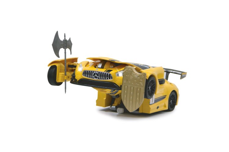 1:14 Jamara 410029 RC Auto Mercedes-Benz AMG GT3 - Transformer - Geel - 2,4GHz - Jam410029 19 - JAM410029