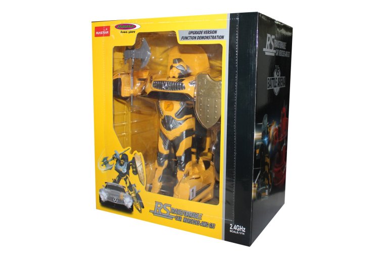 1:14 Jamara 410029 RC Auto Mercedes-Benz AMG GT3 - Transformer - Geel - 2,4GHz - Jam410029 2 - JAM410029