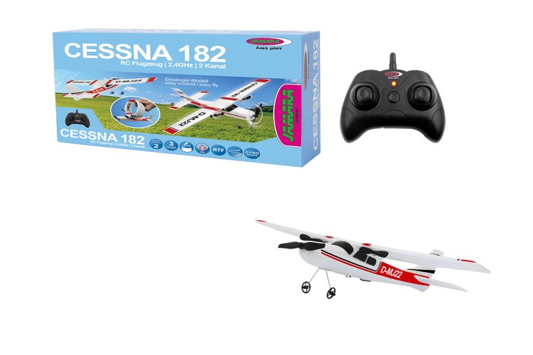 Jamara 410190 RC Vliegtuig - Cessna 182 - Gyro 2-kanaals - 2,4 GHz - Jam410190 1 - JAM410190
