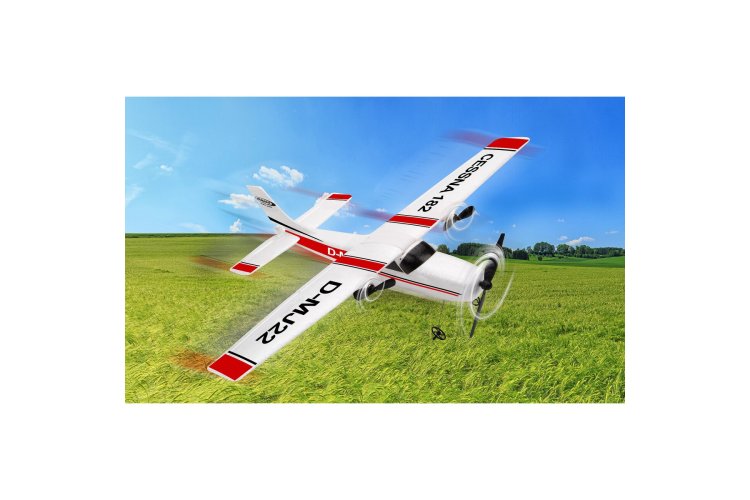 Jamara 410190 RC Vliegtuig - Cessna 182 - Gyro 2-kanaals - 2,4 GHz - Jam410190 12 - JAM410190