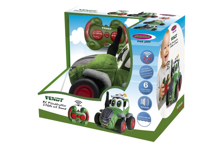 Jamara 410200 RC Tractor - Pluche Fendt met Geluid - 2,4GHz - Jam410200 9 - JAM410200