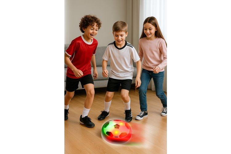 Jamara 410220 Hover Kicker &ndash; Indoor Hovering Football with LED and Soft Foam Edge - Jam410220 10 - JAM410220