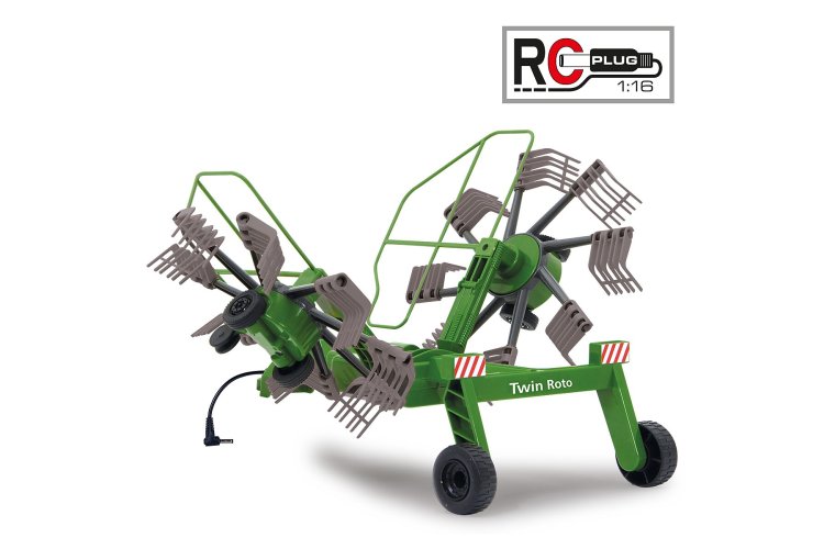 1:16 Jamara 412411 Twin Roto Rake for RC Tractor - Jam412411 2 - JAM412411