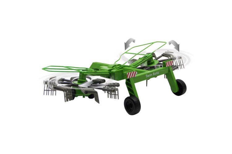 1:16 Jamara 412411 Twin Roto Rake for RC Tractor - Jam412411 8 - JAM412411