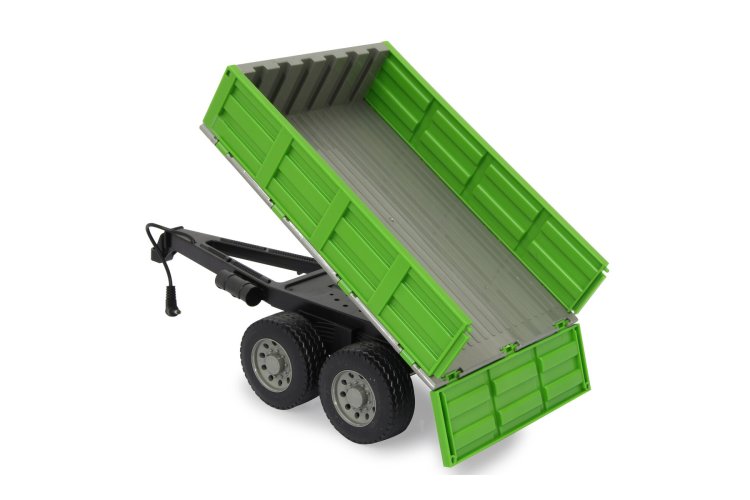 1:16 Jamara 412412 RC Tipper Trailer Green for RC Tractor - Jam412412 4 - JAM412412