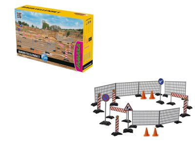 1:20 Jamara 412413 Construction Site Set &ndash; Play Set for RC Construction Vehicles - Jam412413 1 - JAM412413