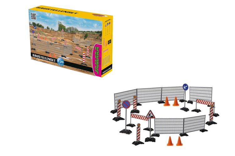 1:20 Jamara 412413 Construction Site Set &ndash; Play Set for RC Construction Vehicles - Jam412413 1 - JAM412413