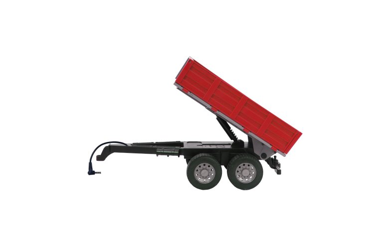 1:16 Jamara 413108 Red Tipper Trailer for RC Tractor - Jam413108 10 - JAM413108