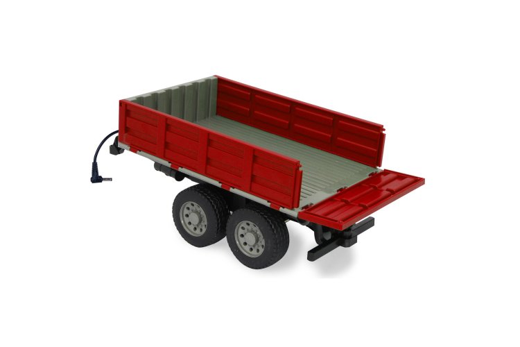 1:16 Jamara 413108 Red Tipper Trailer for RC Tractor - Jam413108 5 - JAM413108
