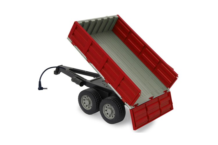 1:16 Jamara 413108 Red Tipper Trailer for RC Tractor - Jam413108 7 - JAM413108