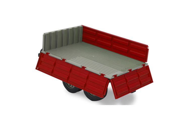 1:16 Jamara 413108 Red Tipper Trailer for RC Tractor - Jam413108 8 - JAM413108