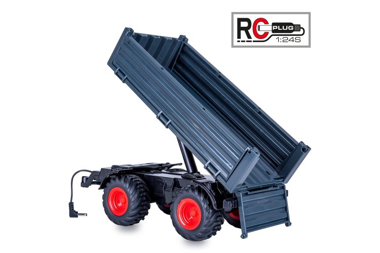 1:24 Jamara 423265 Tipper Trailer for RC Tractor MB-trac 1000 &ndash; Anthracite - Jam423265 2 - JAM423265