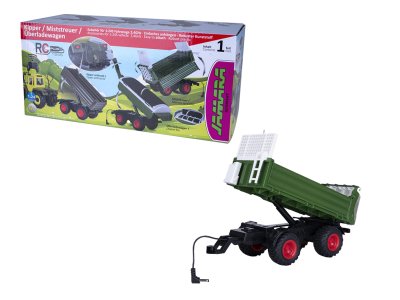 1:24 Jamara 423267 Manure Spreader Trailer for RC Tractor MB-trac 1000 &ndash; Green - Jam423267 1 - JAM423267