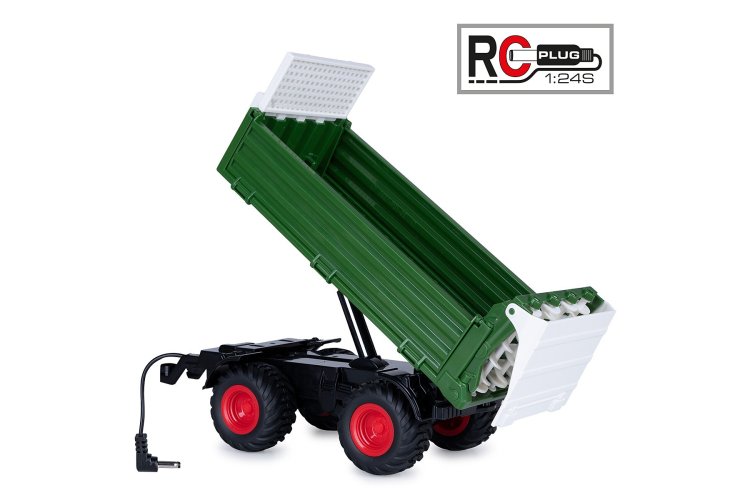 1:24 Jamara 423267 Manure Spreader Trailer for RC Tractor MB-trac 1000 &ndash; Green - Jam423267 2 - JAM423267