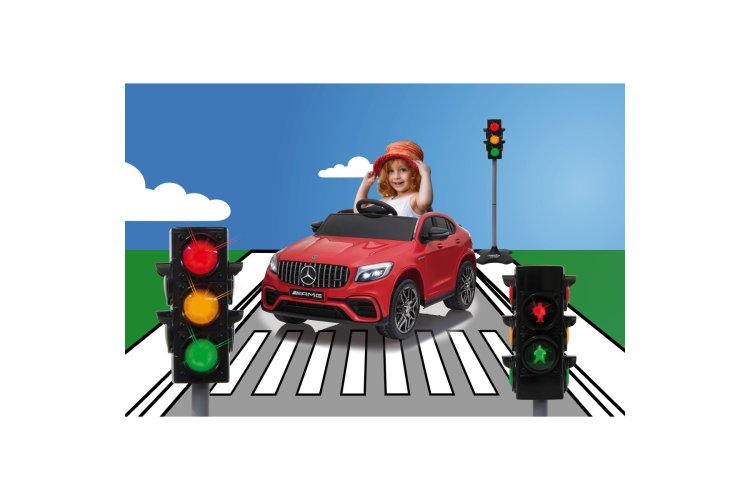Jamara 460256 Traffic Light Grand &ndash; Toy Traffic Light with Light and Sound &ndash; Traffic Education for Children - Jam460256 2 - JAM460256