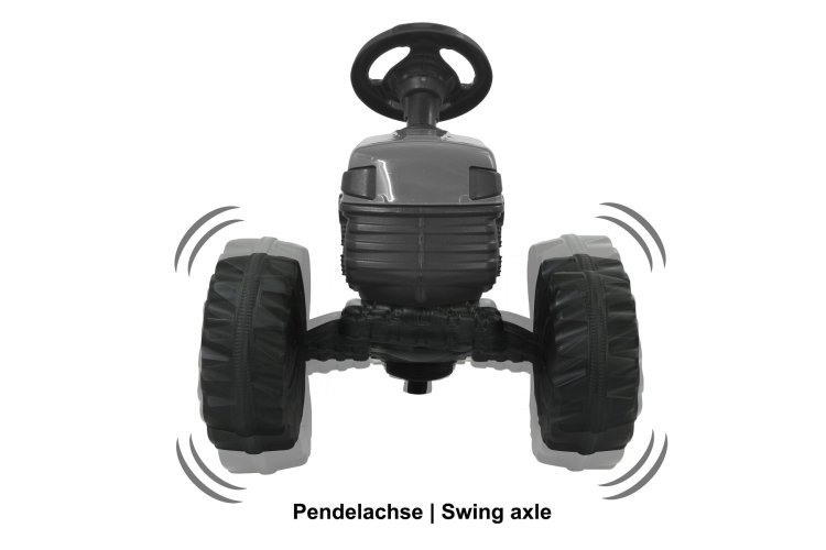Jamara 460276 Elektrische Kindertractor Ride-on - Power Drag - Groen - 12 V - Jam460276 12 - JAM460276