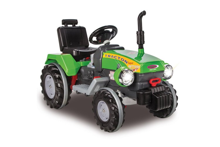 Jamara 460276 Elektrische Kindertractor Ride-on - Power Drag - Groen - 12 V - Jam460276 5 - JAM460276