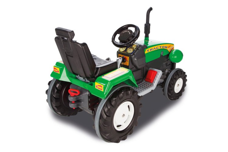 Jamara 460276 Elektrische Kindertractor Ride-on - Power Drag - Groen - 12 V - Jam460276 7 - JAM460276