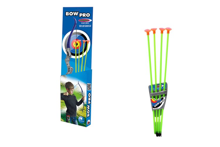 Jamara 460304 Bow and Arrow Pro Set for Children &ndash; Bow &ndash; Quiver &ndash; 4 Arrows - Jam460304 1 - JAM460304