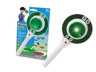 Jamara 460308 Police Stop Sign with Light &ndash; Toy Traffic Sign for Children - Jam460308 1 - JAM460308