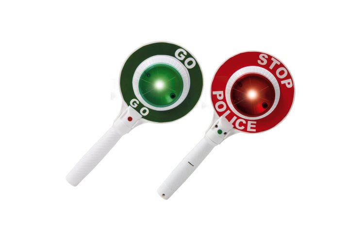 Jamara 460308 Police Stop Sign with Light &ndash; Toy Traffic Sign for Children - Jam460308 2 - JAM460308