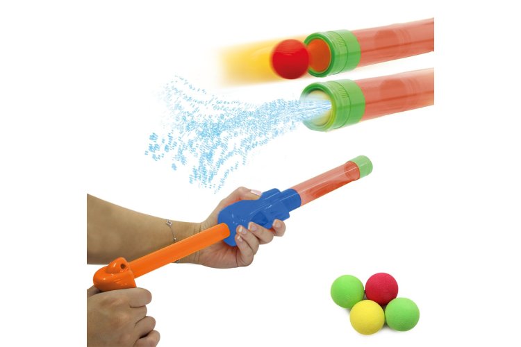 Jamara 460312 Mc Fizz &ndash; Water Pistol &ndash; Fizzy Balls &ndash; Orange &ndash; 2-in-1 - Jam460312 2 - JAM460312