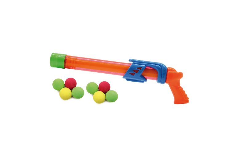 Jamara 460312 Mc Fizz &ndash; Water Pistol &ndash; Fizzy Balls &ndash; Orange &ndash; 2-in-1 - Jam460312 4 - JAM460312