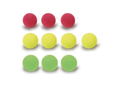 Jamara 460314 Mc Fizz &ndash; Fizzy Balls &ndash; Refill Pack &ndash; 10 Soft Balls - Jam460314 2 - JAM460314