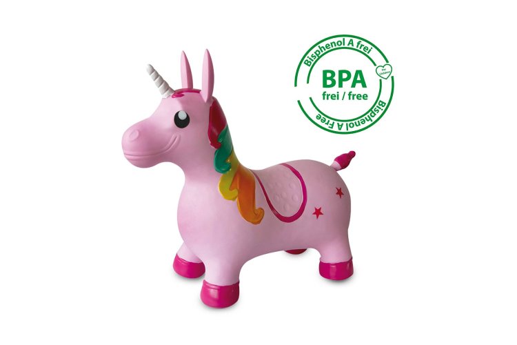 Jamara 460316 Skippy Animal Unicorn Pink (multicolored) Junior with Pump - Jam460316 5 - JAM460316