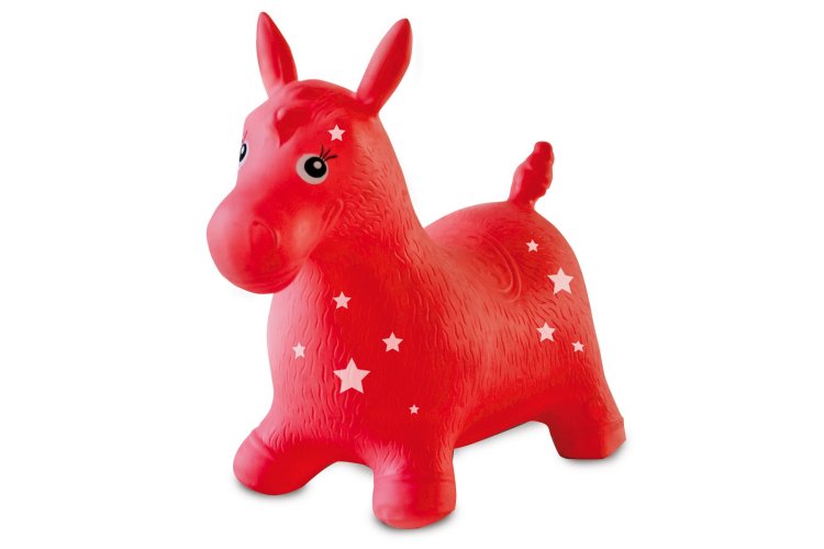 Jamara 460317 Skipping Animal Horse Red Junior with Pump - Jam460317 4 - JAM460317