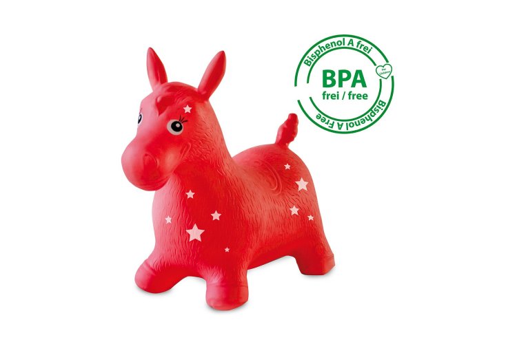 Jamara 460317 Skipping Animal Horse Red Junior with Pump - Jam460317 6 - JAM460317