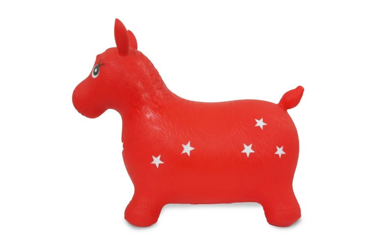 Jamara 460317 Skipping Animal Horse Red Junior with Pump - Jam460317 7 - JAM460317