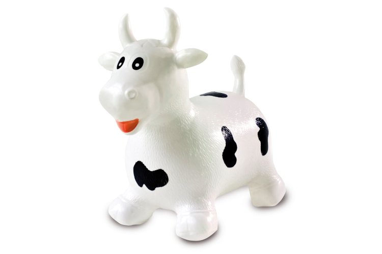 Jamara 460318 Skippy Animal Cow White Black Junior with Pump - Jam460318 4 - JAM460318