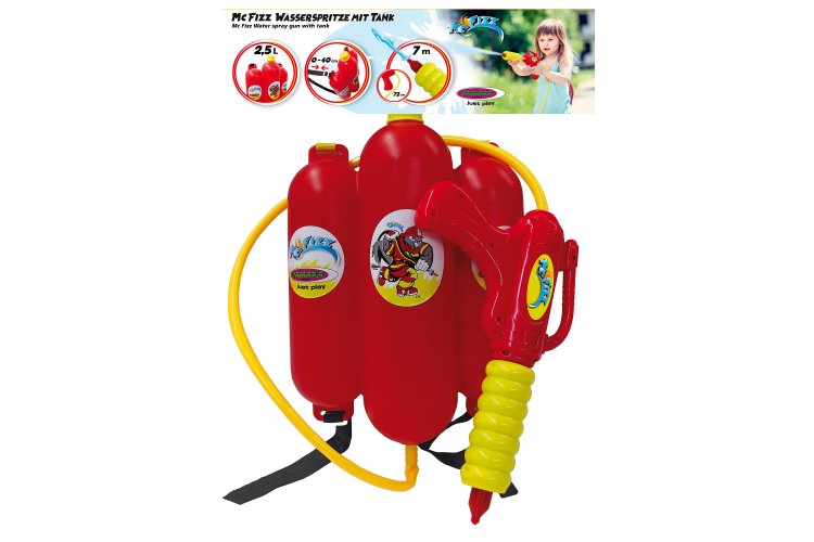 Jamara 460342 Mc Fizz - Water Pistol with Backpack Tank - 2.5 L - Jam460342 2 - JAM460342