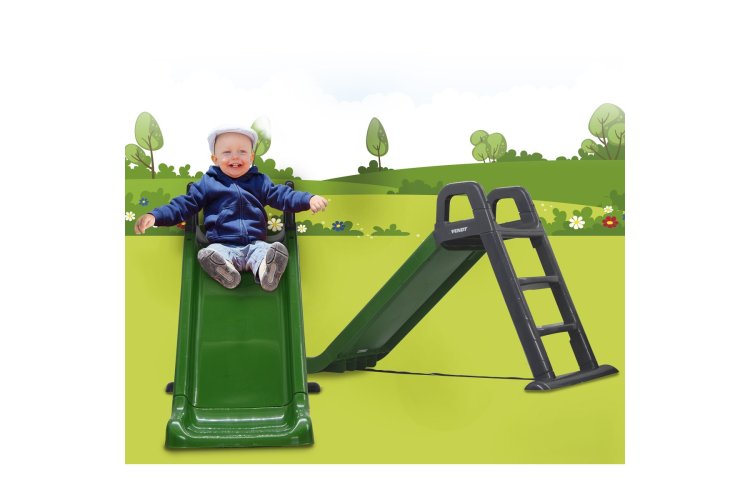 Jamara 460354 Junior Slide - Fendt Green - 145x59x79cm - Jam460354 9 - JAM460354