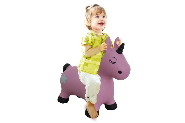 Jamara 460453 Skippy Animal Unicorn Pink Junior with Pump - Jam460453 4 - JAM460453