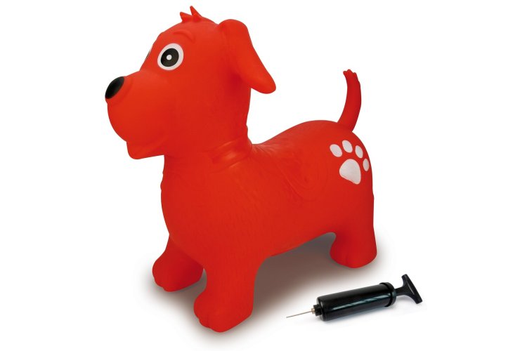 Jamara 460454 Skippy Animal Dog - Red - Junior with Pump - Jam460454 3 - JAM460454