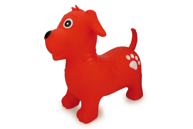 Jamara 460454 Skippy Animal Dog - Red - Junior with Pump - Jam460454 4 - JAM460454