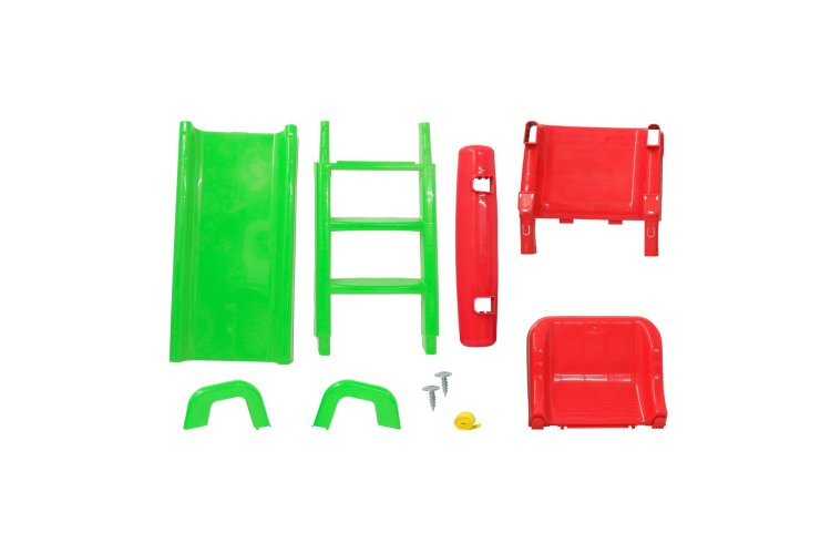 Jamara 460502 Junior Slide - Light Green with Red - 145x59x79cm - Jam460502 7 - JAM460502