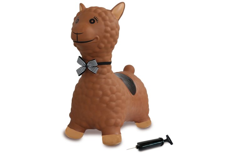 Jamara 460542 Skippy Animal Brown Lama Junior with Pump - Jam460542 2 - JAM460542