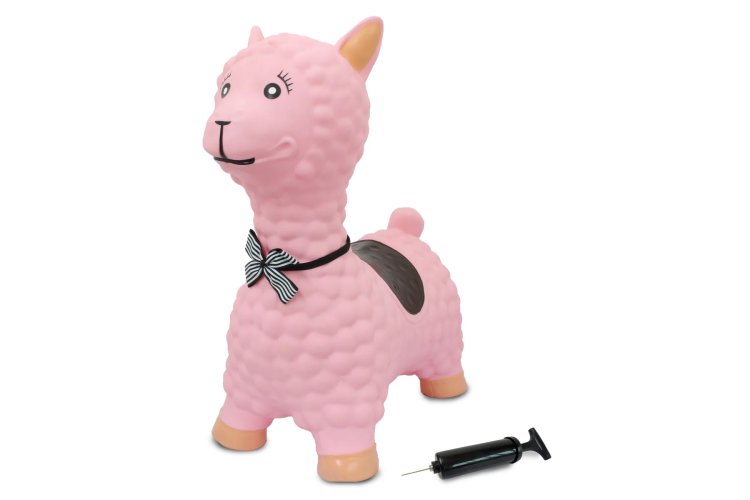 Jamara 460543 Skippy Animal Pink Lama Junior with Pump - Jam460543 2 - JAM460543