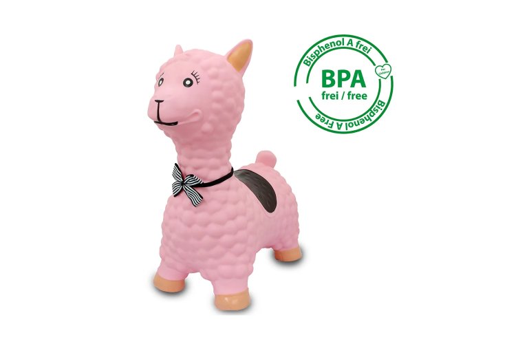 Jamara 460543 Skippy Animal Pink Lama Junior with Pump - Jam460543 6 - JAM460543