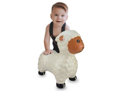 Jamara 460590 Skippy Animal Sheep White Junior with Pump - Jam460590 1 - JAM460590