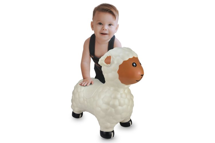 Jamara 460590 Skippy Animal Sheep White Junior with Pump - Jam460590 1 - JAM460590