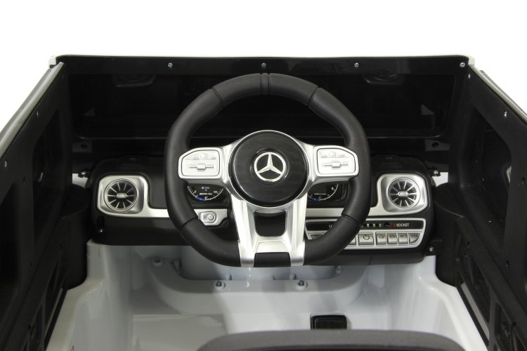 Jamara 460640 Electric Ride-On Car - Mercedes-AMG G 63 - White - 12 V - Jam460640 12 - JAM460640