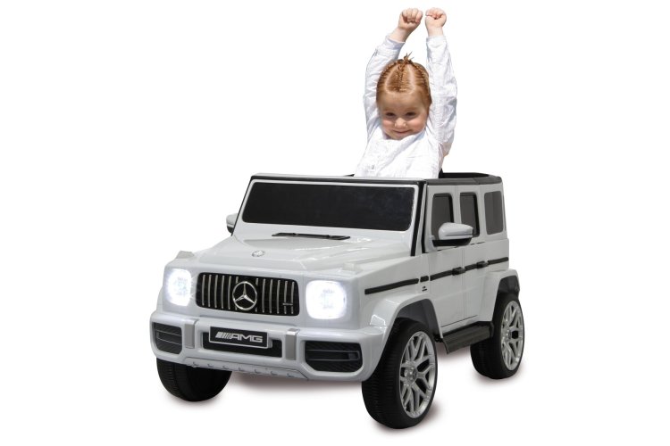 Jamara 460640 Electric Ride-On Car - Mercedes-AMG G 63 - White - 12 V - Jam460640 2 - JAM460640