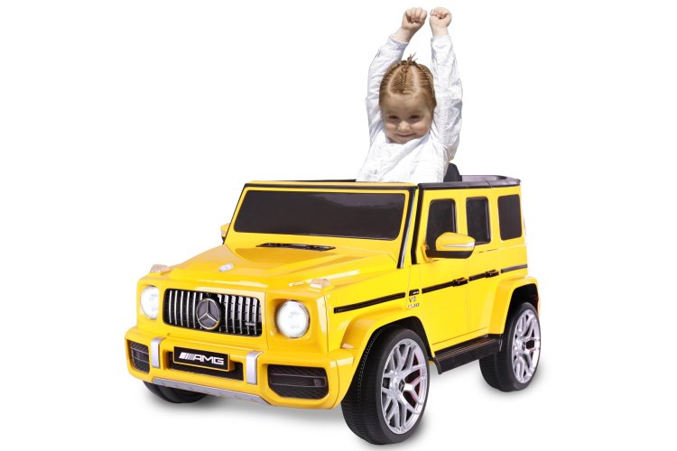 Jamara 460642 Electric Ride-On Car - Mercedes-AMG G 63 - Yellow - 12 V - Jam460642 2 - JAM460642