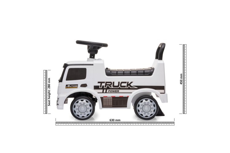 Jamara 460657 Push-Car Mercedes-Benz Antos white - Jam460657 push car mercedes benz antos white 12 - JAM460657